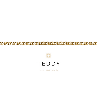 Teddy 14k Gold Anklet