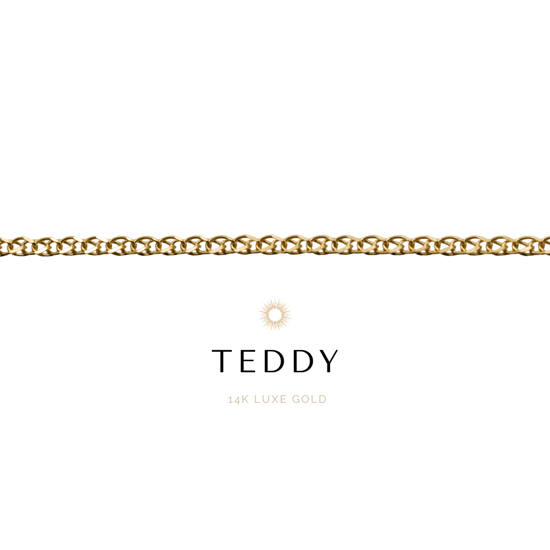 LUXE Permanent Bracelets - Solid 14k Gold