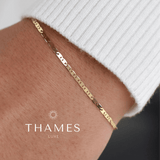 Marina Anklet Silver